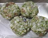 ふんわり磯辺塩さバーグ作り方4写真