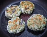 ふんわり磯辺塩さバーグ作り方5写真