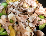 簡単メイン豚こま&胡瓜となす翡翠中華炒め作り方7写真