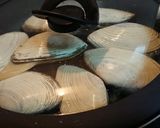 簡単★美味【白貝の酒蒸しさっぱりポン酢】作り方5写真