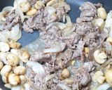 和ハンガリアン・生クリームと醤油の牛丼作り方7写真
