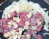 和ハンガリアン・生クリームと醤油の牛丼作り方5写真