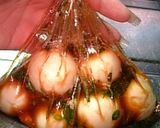 とろーり！漬けタマゴ作り方1写真
