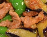 時短簡単＊豚肉と茄子とピーマンの味噌炒め作り方13写真