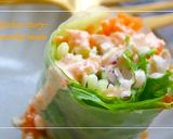 生春巻きのコツ♪野菜とチキンの生春巻き作り方10写真