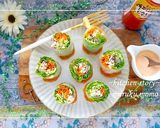 生春巻きのコツ♪野菜とチキンの生春巻き作り方11写真