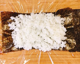 お弁当に☆厚焼き卵ちゃんのおにぎらず作り方5写真