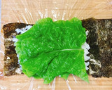 お弁当に☆厚焼き卵ちゃんのおにぎらず作り方7写真