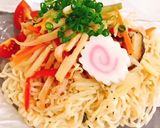 冷製八宝炒め乗せ・ピリ辛冷やし中華作り方8写真