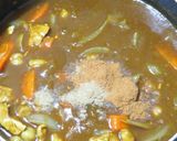 超スパイシー☆パクチーとひよこ豆のカレー作り方5写真