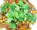 超スパイシー☆パクチーとひよこ豆のカレー作り方10写真