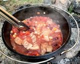 豚肉のカスレ-簡単ダッチオーブン料理-作り方8写真