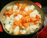 春の重ね煮スープ☆取り分け離乳食作り方2写真