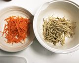 簡単！ごぼうと人参のマヨネーズ胡麻和え作り方1写真