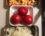 時短！コンビーフとトマトのコクまろカレー作り方1写真