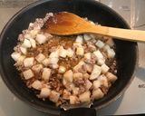 簡単常備菜！長芋と挽肉のそぼろ煮作り方4写真