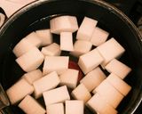 鶏肉と大根の煮物 バター醤油味作り方3写真