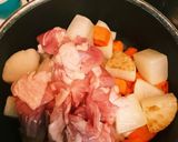 鶏肉と大根の煮物 バター醤油味作り方6写真