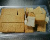 厚揚げそのまま焼き ポン酢味作り方1写真