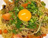 簡単な夏野菜の和風パスタ作り方12写真