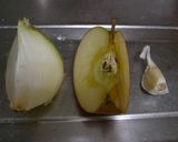 ★万能リンゴ入り玉ねぎソース★作り方1写真