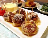 しいたけの鶏もも肉詰め＊チキン南蛮風作り方8写真