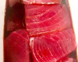 コチジャンが隠し味の寿司屋風マグロ漬け丼作り方2写真