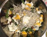 お腹いっぱいになる、大麦サラダご飯作り方11写真