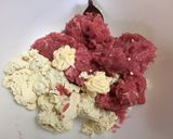 ふわふわ〜やわらかいマグロハンバーグ♪作り方1写真
