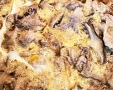 豚こま肉で☆簡単！豚玉丼☆お弁当に作り方5写真