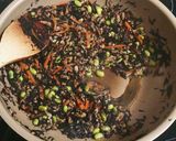 ひき肉とひじきの混ぜご飯作り方5写真
