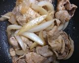 麺つゆ＆豚コマ♡簡単お助け豚生姜焼き作り方3写真
