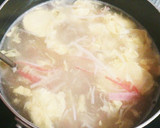 外葉捨てないで！レタスのふわとろスープ作り方4写真