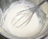 米粉で♪ 抹茶小豆クリチシフォンケーキ作り方2写真