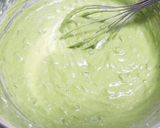 米粉で♪ 抹茶小豆クリチシフォンケーキ作り方7写真