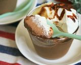 【簡単！材料4つ】チョコバナナプリン作り方5写真