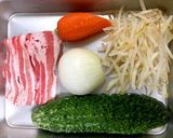 我が家のゴーヤ炒め作り方1写真
