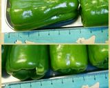 うずら卵in丸ごとピーマンの肉詰め作り方3写真