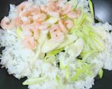 しっとり、和風レタスチャーハン。作り方4写真
