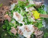白菜とツナのサラダ作り方5写真