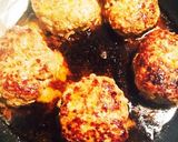肉汁溢れる!ふんわりトマトハンバーグ!!作り方4写真