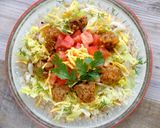 レンジで簡単☆ゴロゴロお肉のタコライス!作り方7写真