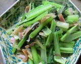 みょうがのシャキシャキ感！小松菜の塩糀味作り方4写真