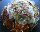 アッツアツ♪ピリ辛ソースで広島焼き♪作り方10写真