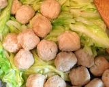 簡単な肉団子とキャベツの甘酢あんかけ炒め作り方8写真