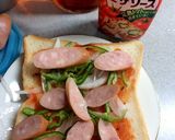 ストックピザトースト作り方2写真