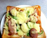 ストックピザトースト作り方6写真