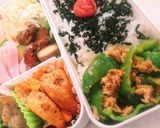 糖質オフ☆豚肉ピーマンのチーズカレー炒め作り方6写真