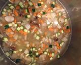 クスクス野菜ピラフとパイナップルサラダ作り方3写真