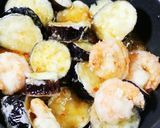 茄子とエビのスイチリ炒め。作り方7写真